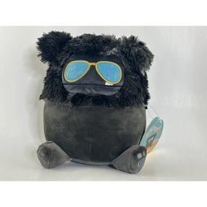 Squishmallow 8" Ultra Rare Wallis Yeti Bigfoot Sunglasses
